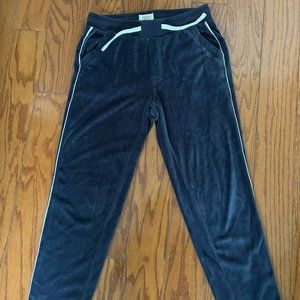 Marine Layer Velour Lounge Pant in India Ink